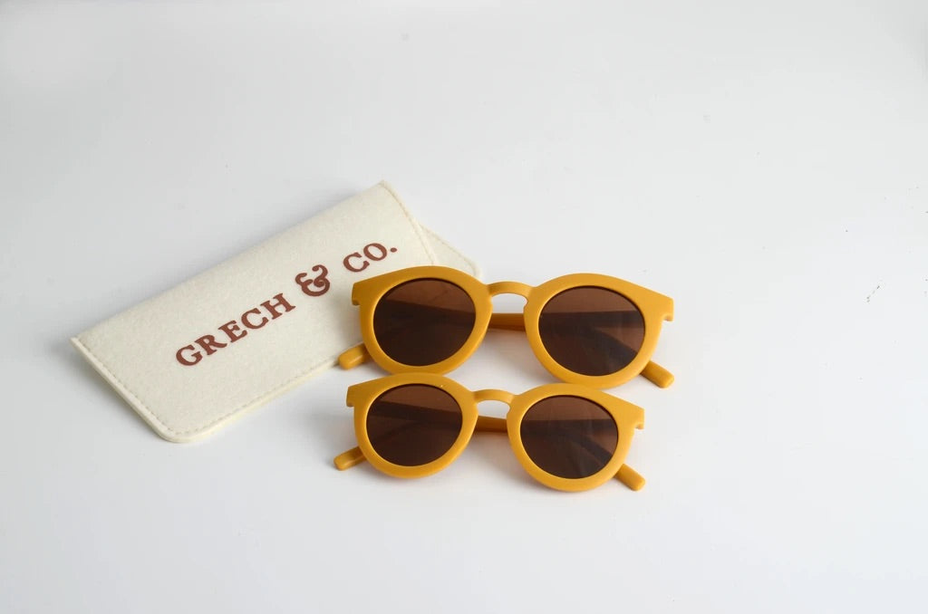 Child and Adult sunglasses GOLDEN
